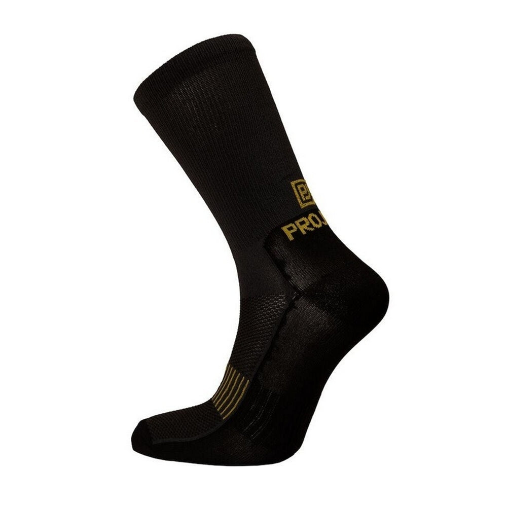 Grey-Black - Back - Projob Mens 9088 Technical Socks