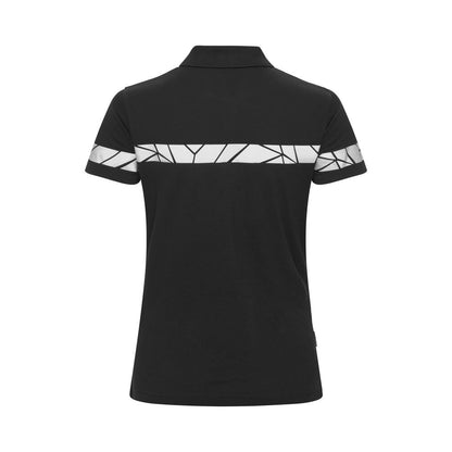 Black - Back - Projob Womens-Ladies Progression Pique Polo Shirt