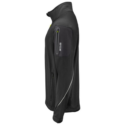 Black - Lifestyle - Projob Mens Microfleece Jacket