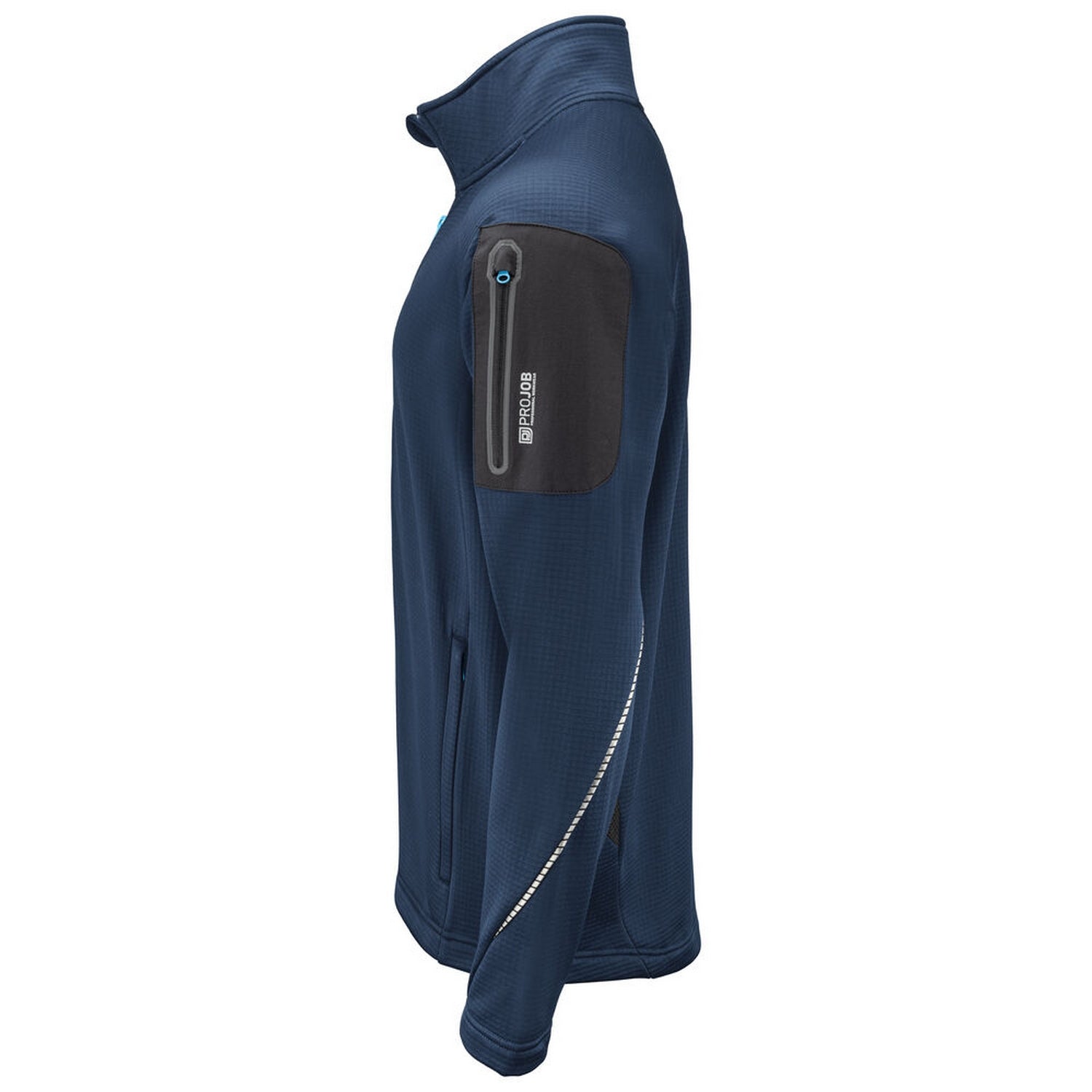 Navy - Lifestyle - Projob Mens Microfleece Jacket