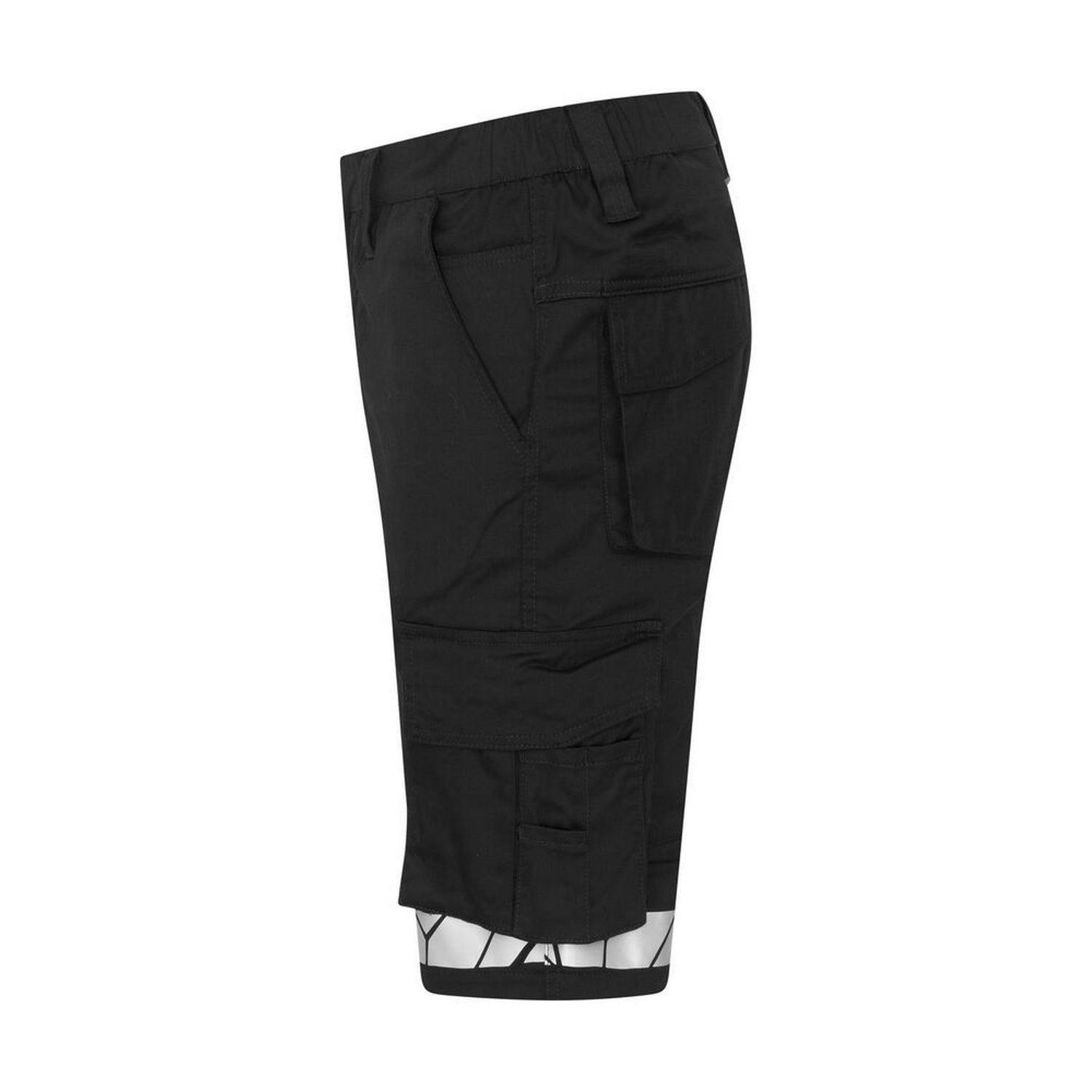 Black - Lifestyle - Projob Mens Progression Work Shorts