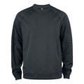 Black - Front - Clique Unisex Adult Basic Round Neck Active Sweatshirt