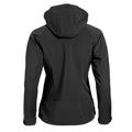 Black - Back - Clique Womens-Ladies Milford Soft Shell Jacket