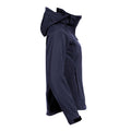 Dark Navy - Side - Clique Womens-Ladies Milford Soft Shell Jacket