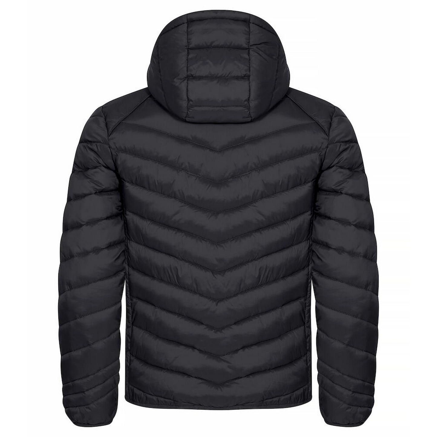 Black - Back - Clique Childrens-Kids Idaho Padded Jacket