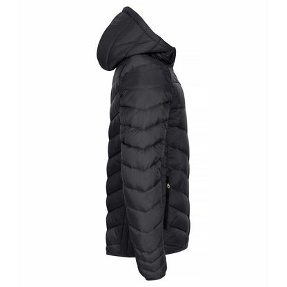 Black - Side - Clique Childrens-Kids Idaho Padded Jacket