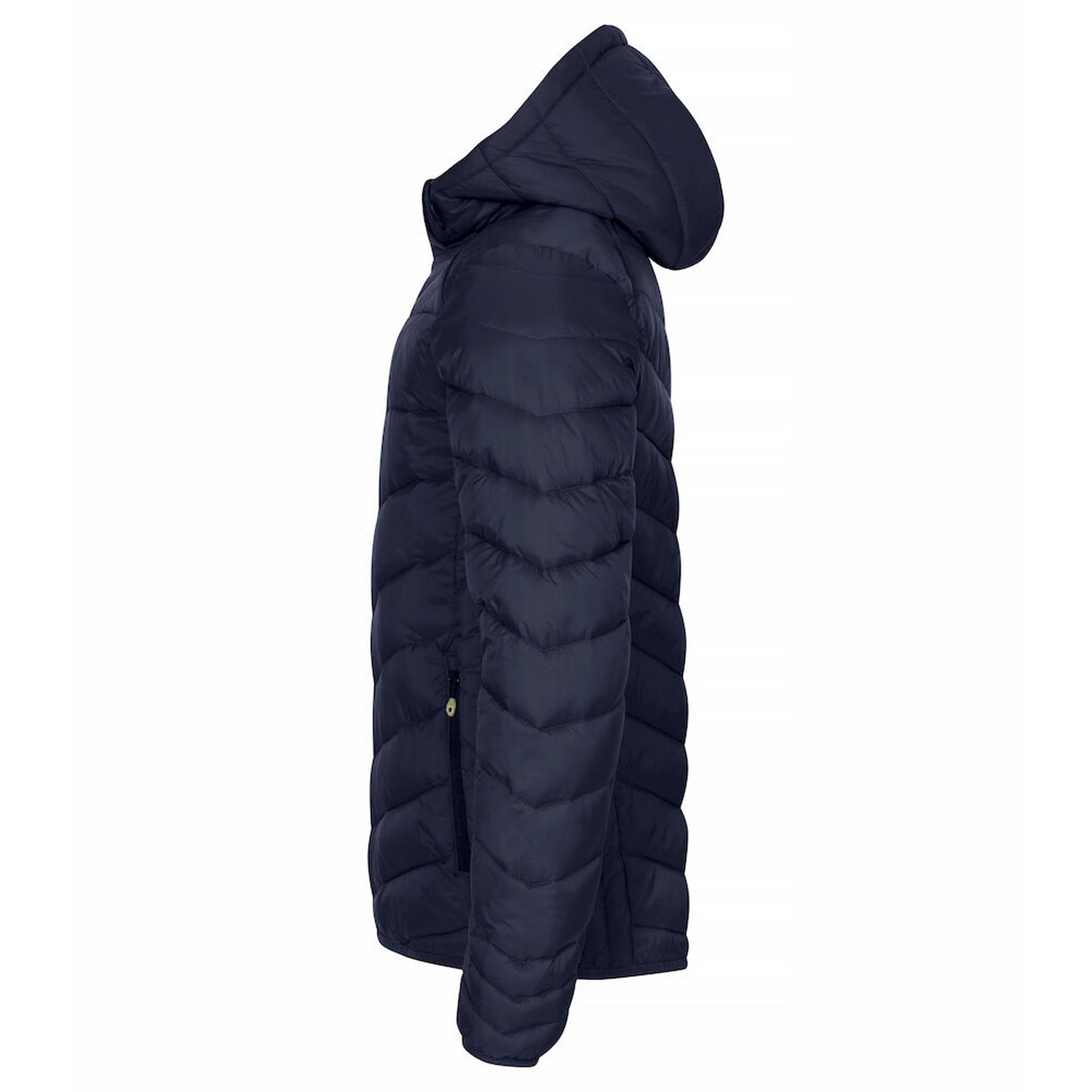 Dark Navy - Side - Clique Childrens-Kids Idaho Padded Jacket