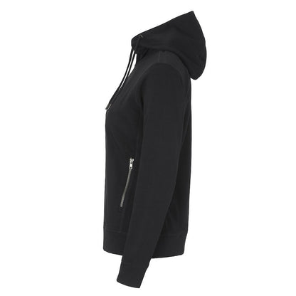 Black - Lifestyle - Cottover Womens-Ladies French Terry Full Zip Hoodie