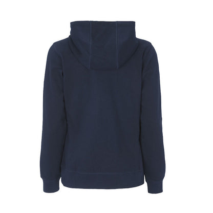 Navy - Back - Cottover Womens-Ladies French Terry Full Zip Hoodie