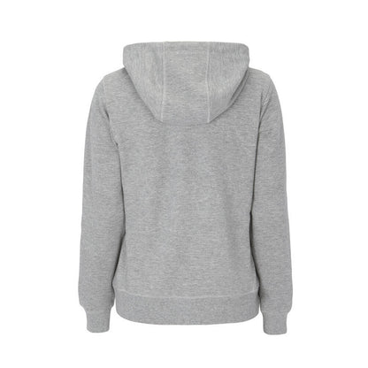 Grey Melange - Back - Cottover Womens-Ladies French Terry Full Zip Hoodie