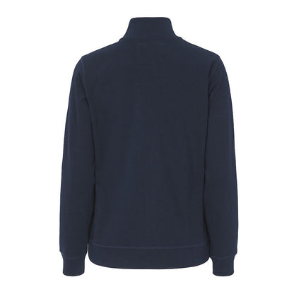 Navy - Back - Cottover Womens-Ladies French Terry Full Zip Jacket