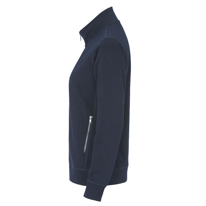 Navy - Lifestyle - Cottover Womens-Ladies French Terry Full Zip Jacket