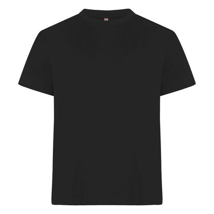 Black - Front - Clique Unisex Adult Oversized T-Shirt