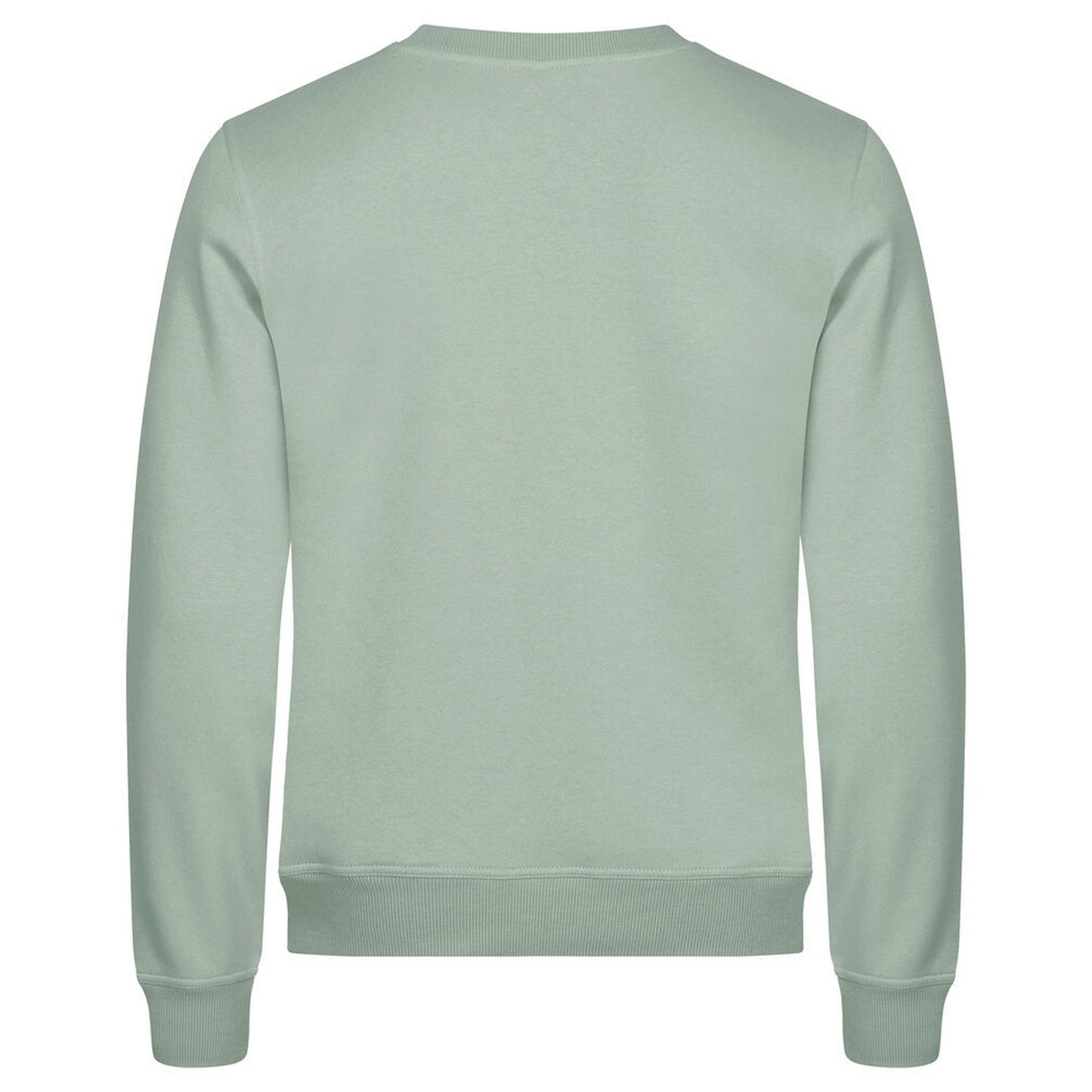 Army Green - Back - Clique Unisex Adult Miami Round Neck Sweatshirt