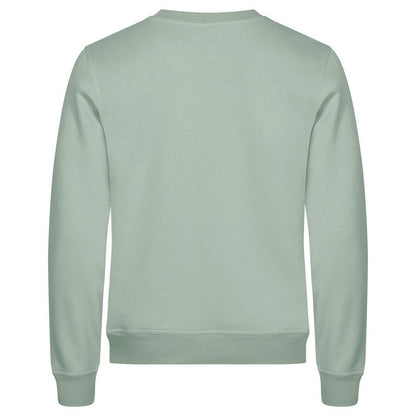 Army Green - Back - Clique Unisex Adult Miami Round Neck Sweatshirt