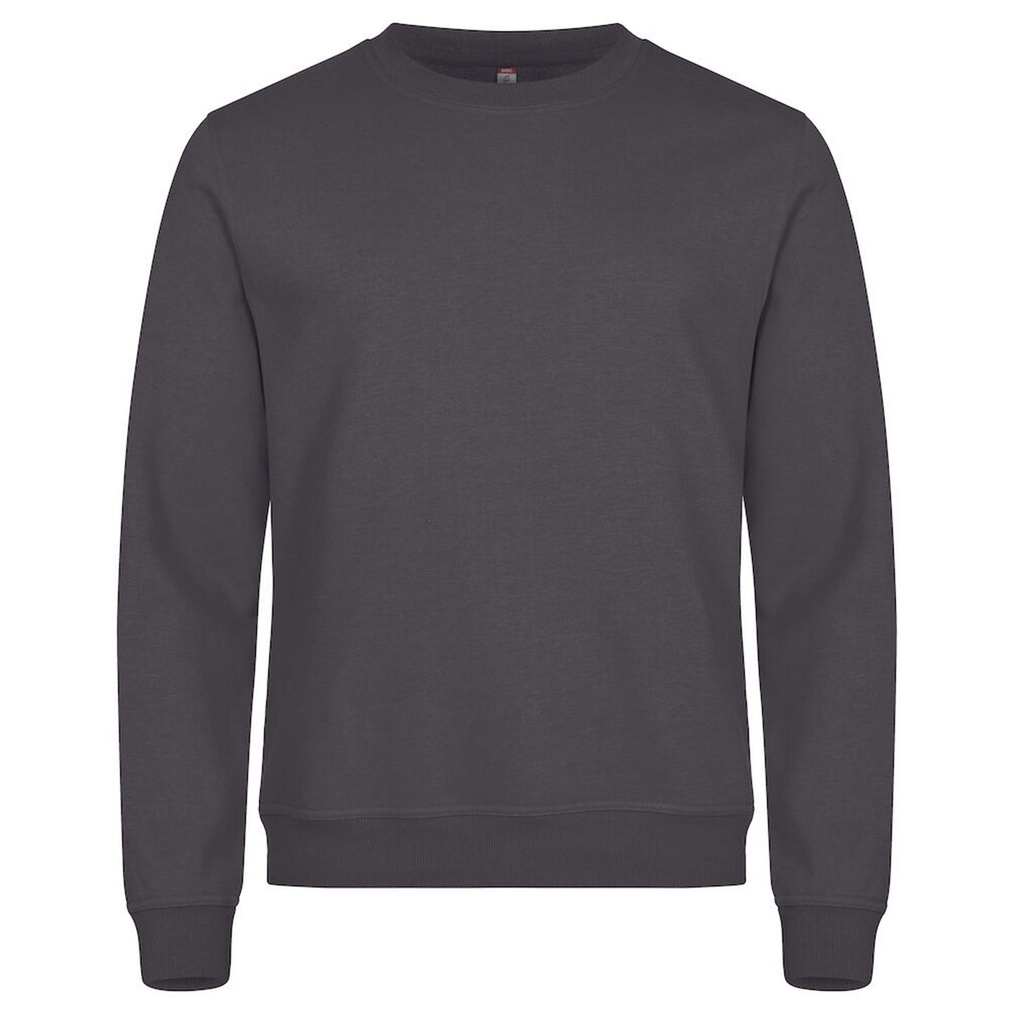 Metal Grey - Front - Clique Unisex Adult Miami Round Neck Sweatshirt