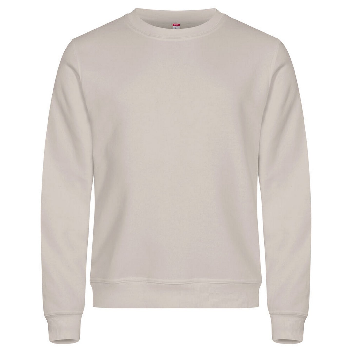 Stone - Front - Clique Unisex Adult Miami Round Neck Sweatshirt