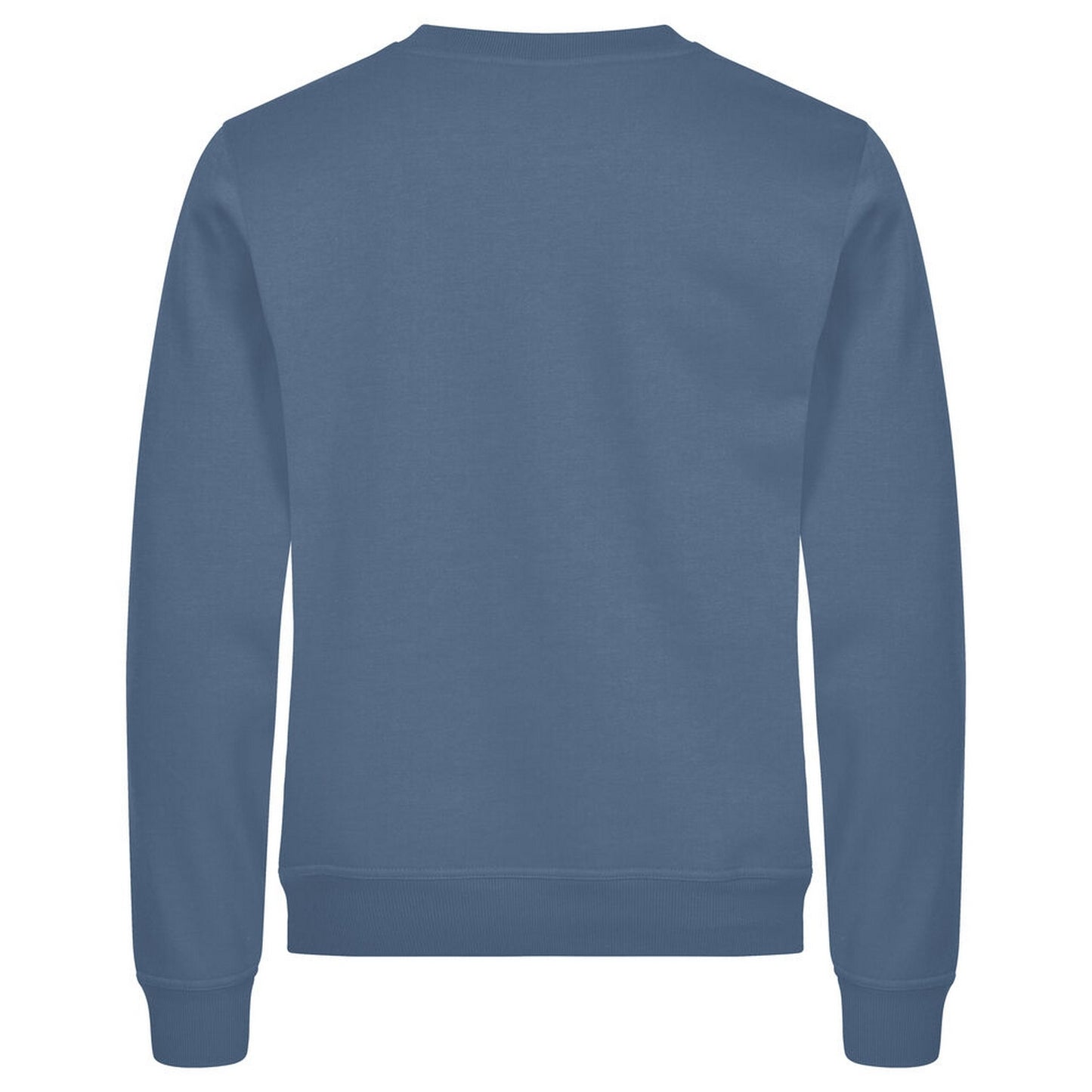 Steel Blue - Back - Clique Unisex Adult Miami Round Neck Sweatshirt
