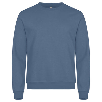 Steel Blue - Front - Clique Unisex Adult Miami Round Neck Sweatshirt