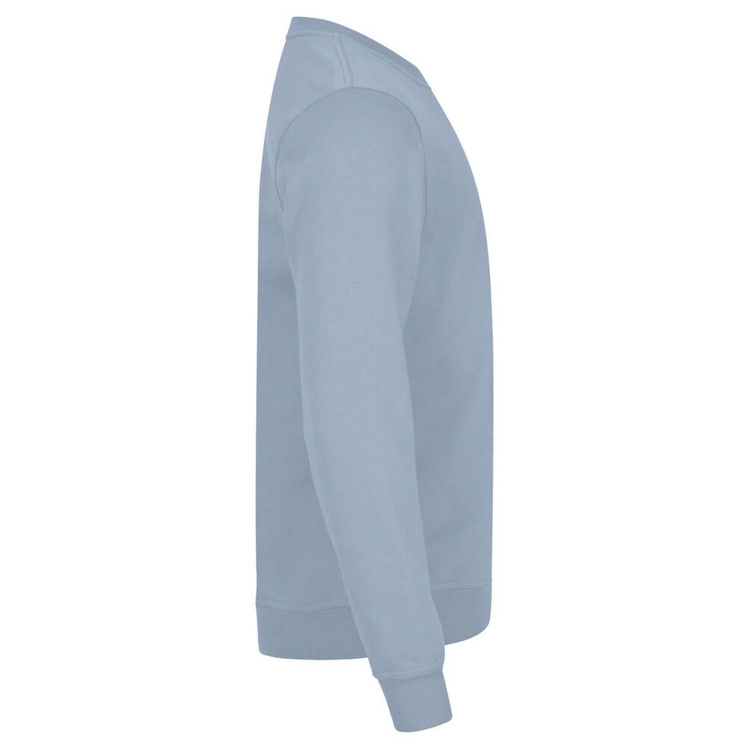 Soft Blue - Side - Clique Unisex Adult Miami Round Neck Sweatshirt