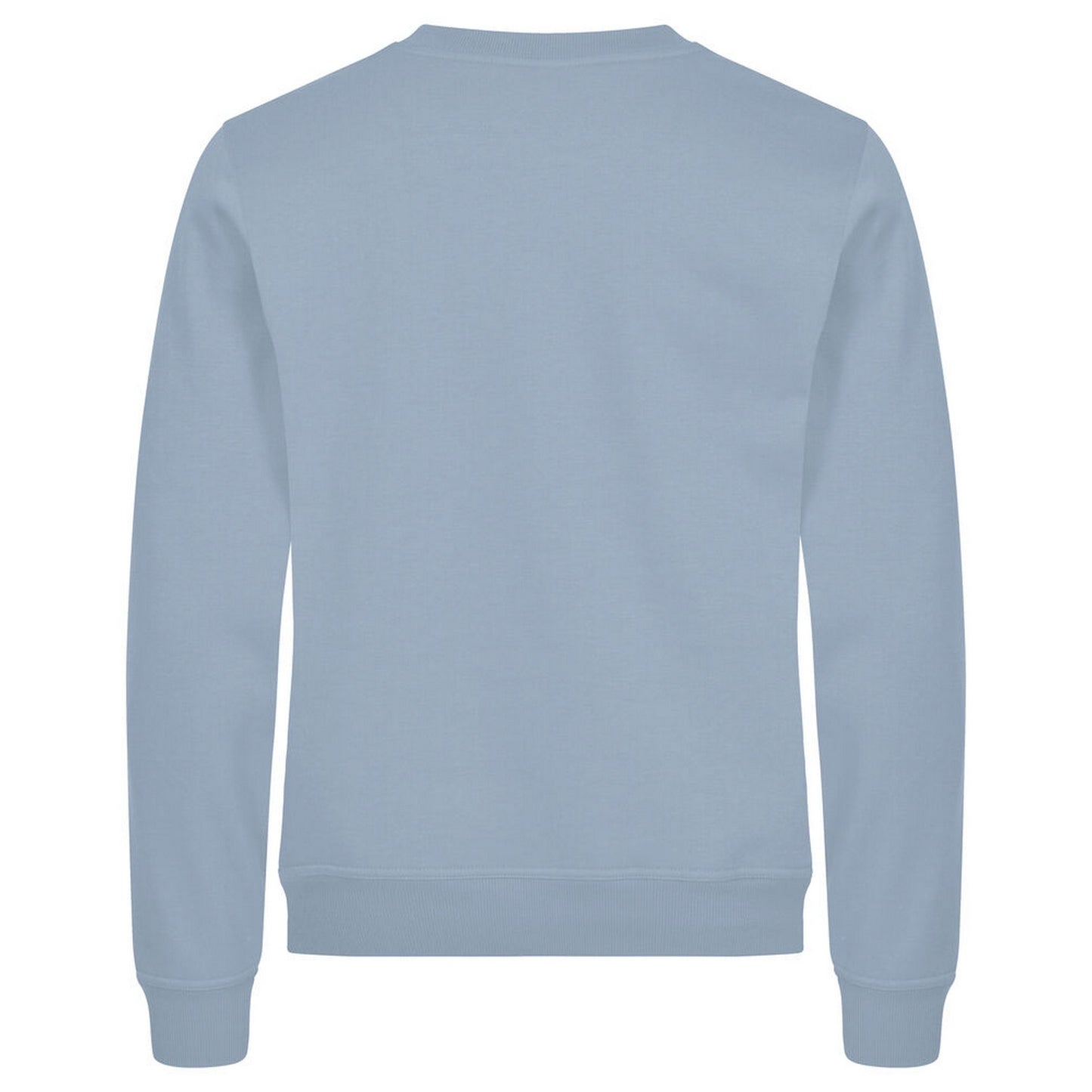 Soft Blue - Back - Clique Unisex Adult Miami Round Neck Sweatshirt