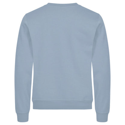 Soft Blue - Back - Clique Unisex Adult Miami Round Neck Sweatshirt