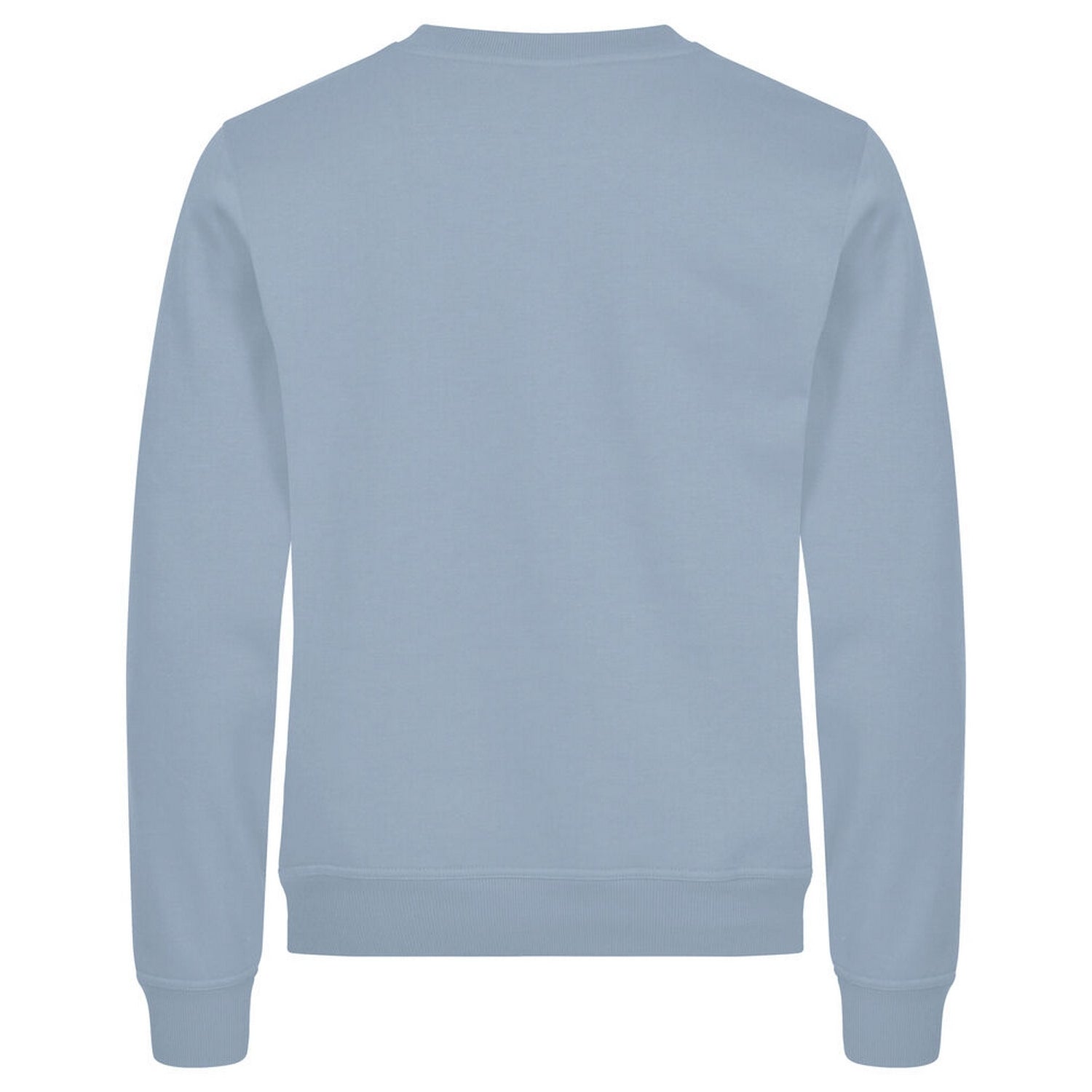 Soft Blue - Back - Clique Unisex Adult Miami Round Neck Sweatshirt