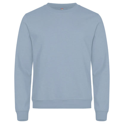 Soft Blue - Front - Clique Unisex Adult Miami Round Neck Sweatshirt