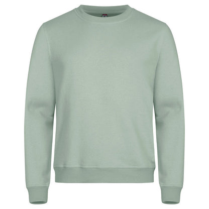 Sage Green - Front - Clique Unisex Adult Miami Round Neck Sweatshirt