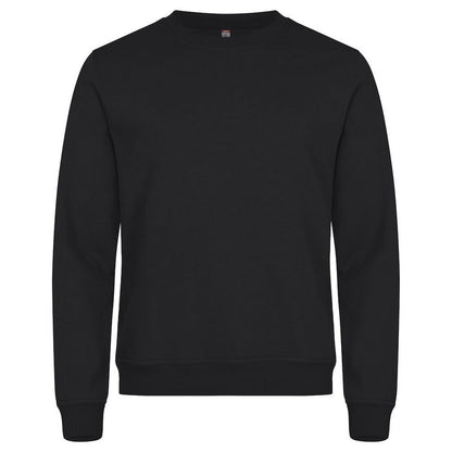 Black - Front - Clique Unisex Adult Miami Round Neck Sweatshirt