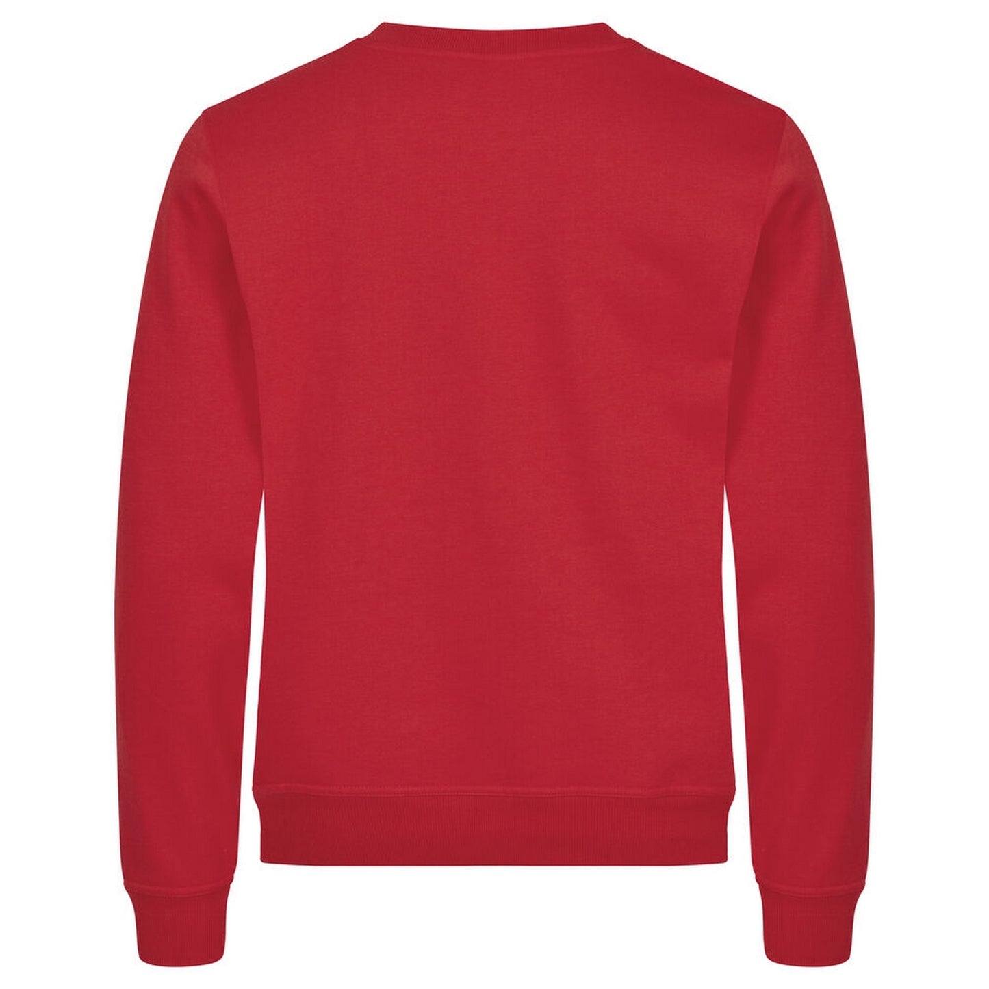 Red - Back - Clique Unisex Adult Miami Round Neck Sweatshirt