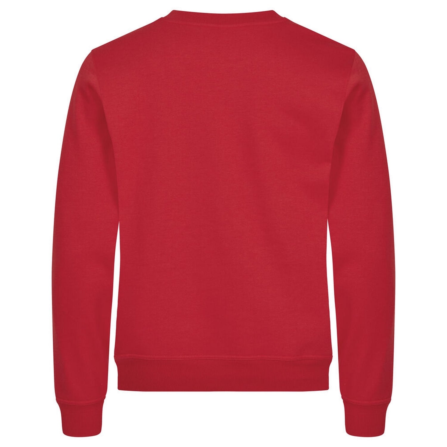 Red - Back - Clique Unisex Adult Miami Round Neck Sweatshirt