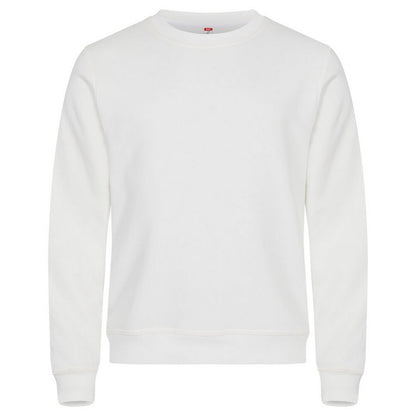 Off White - Front - Clique Unisex Adult Miami Round Neck Sweatshirt