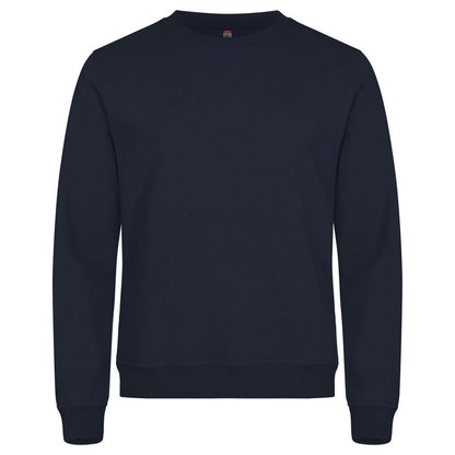 Navy - Front - Clique Unisex Adult Miami Round Neck Sweatshirt