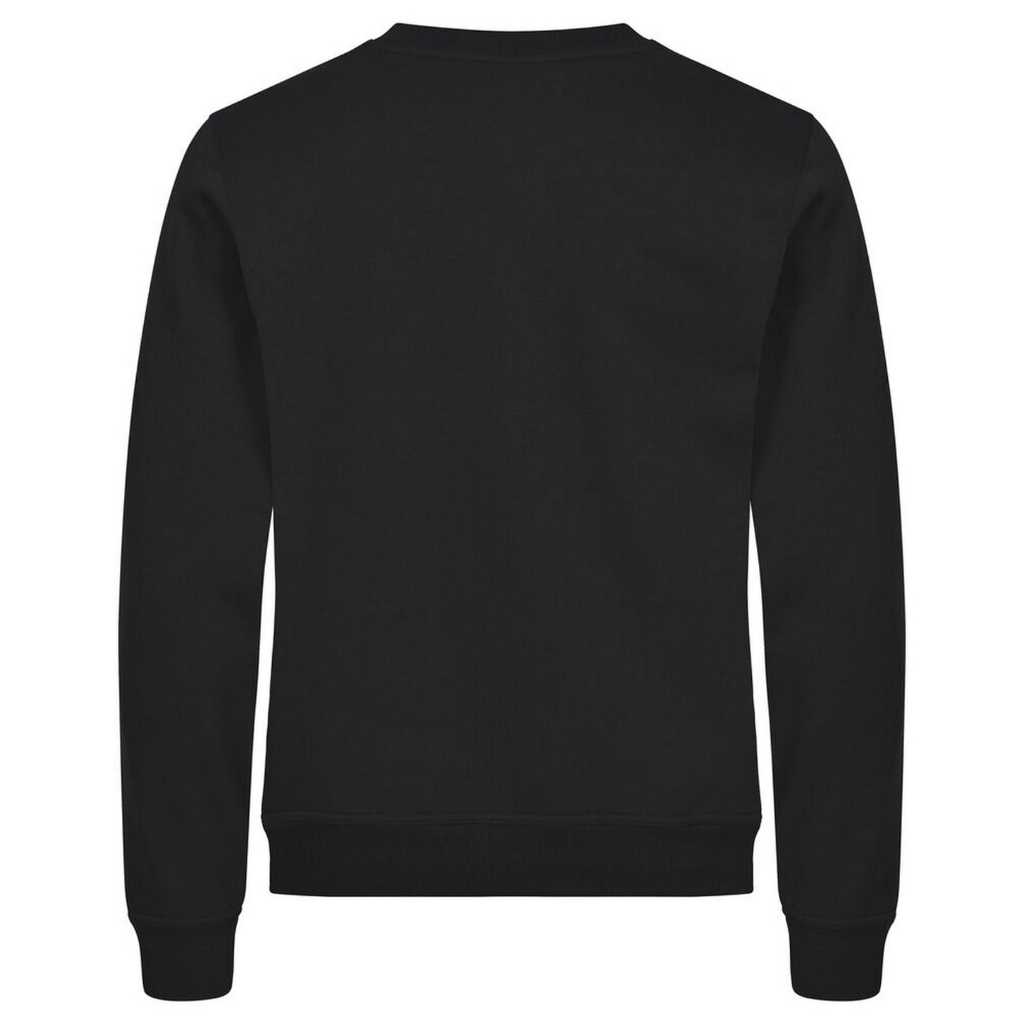 Black - Back - Clique Unisex Adult Miami Round Neck Sweatshirt