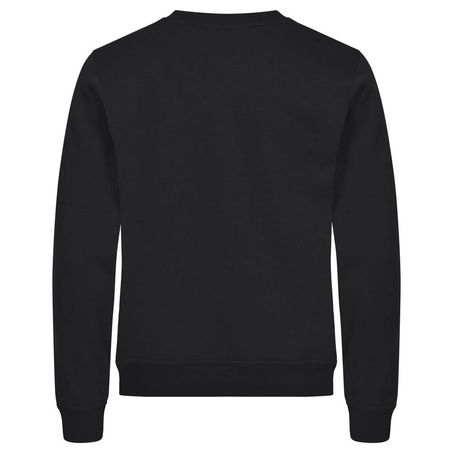 Black - Back - Clique Unisex Adult Miami Round Neck Sweatshirt