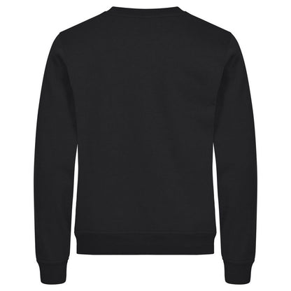 Black - Back - Clique Unisex Adult Miami Round Neck Sweatshirt