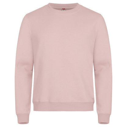 Candy Pink - Front - Clique Unisex Adult Miami Round Neck Sweatshirt