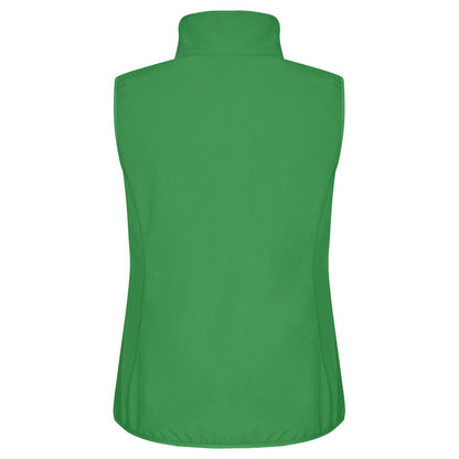 Apple Green - Back - Clique Womens-Ladies Classic Softshell Body Warmer