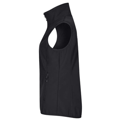 Black - Lifestyle - Clique Womens-Ladies Classic Softshell Body Warmer