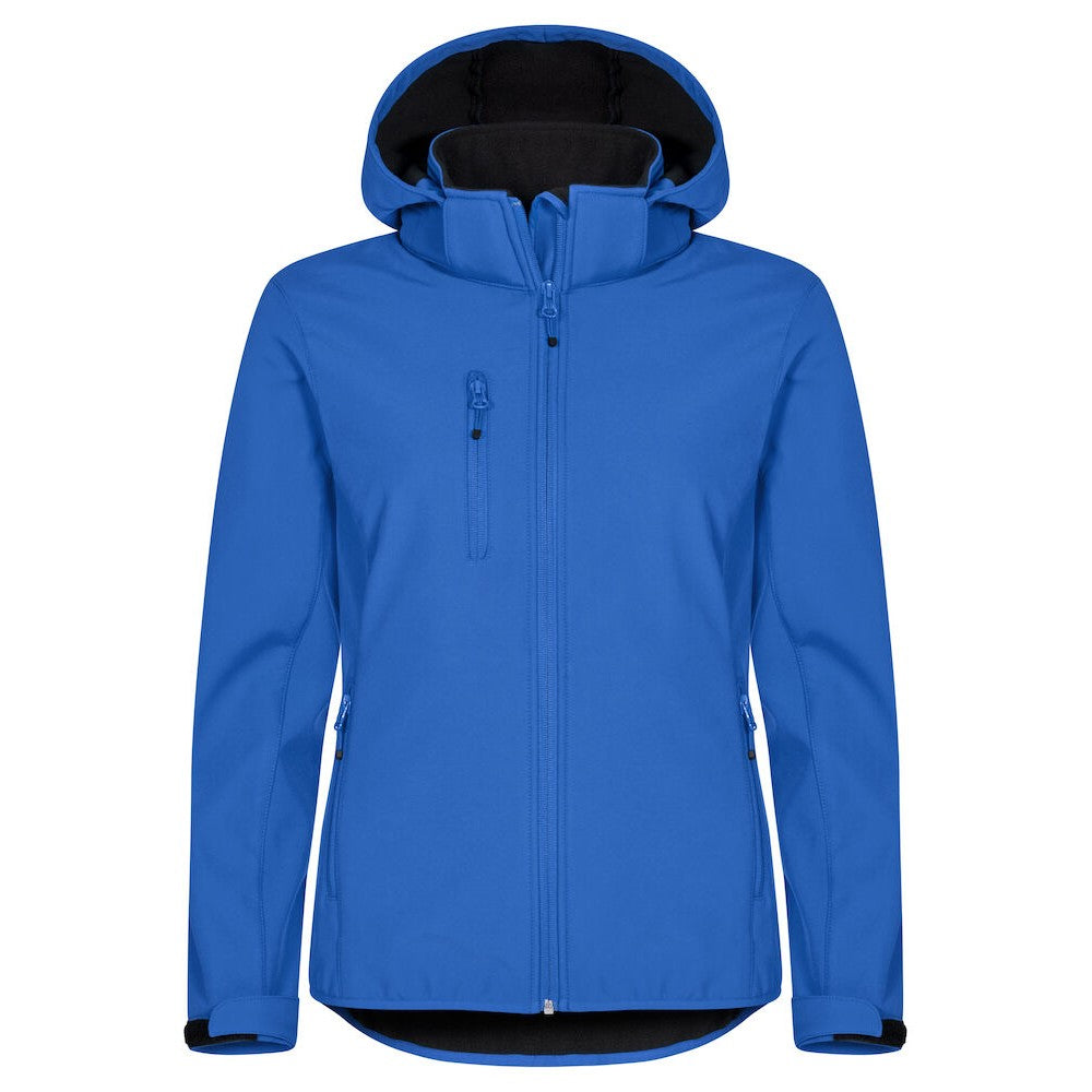 Royal Blue - Front - Clique Womens-Ladies Classic Soft Shell Jacket