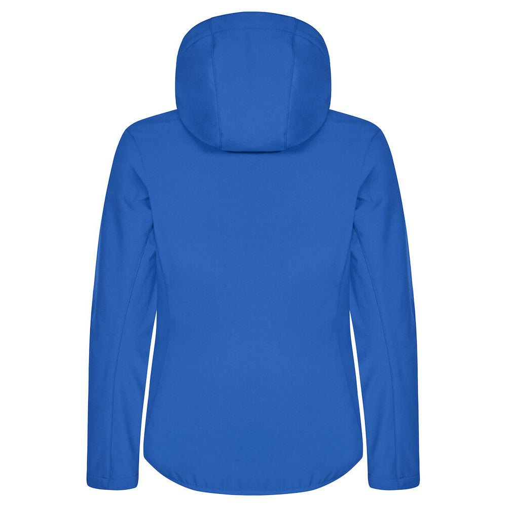 Royal Blue - Back - Clique Womens-Ladies Classic Soft Shell Jacket