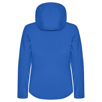 Royal Blue - Back - Clique Womens-Ladies Classic Soft Shell Jacket