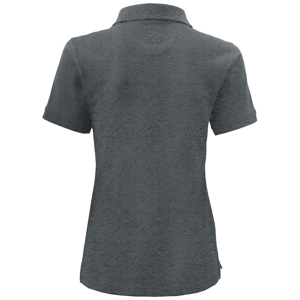 Anthracite - Back - Cutter & Buck Womens-Ladies Advantage Polo Shirt
