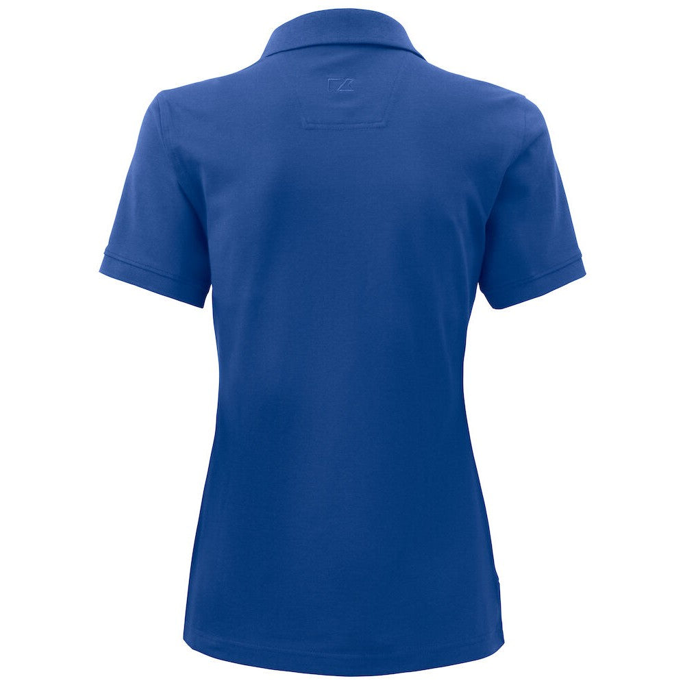 Blue - Back - Cutter & Buck Womens-Ladies Advantage Polo Shirt