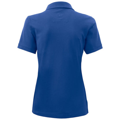 Blue - Back - Cutter & Buck Womens-Ladies Advantage Polo Shirt