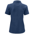 Cobalt - Back - Cutter & Buck Womens-Ladies Advantage Polo Shirt