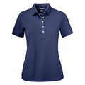 Dark Navy - Front - Cutter & Buck Womens-Ladies Advantage Polo Shirt