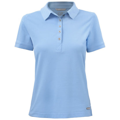Light Blue - Front - Cutter & Buck Womens-Ladies Advantage Polo Shirt
