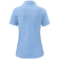 Light Blue - Back - Cutter & Buck Womens-Ladies Advantage Polo Shirt